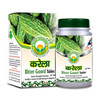 Basic Ayurveda Karela Bitter Gourd Tablet