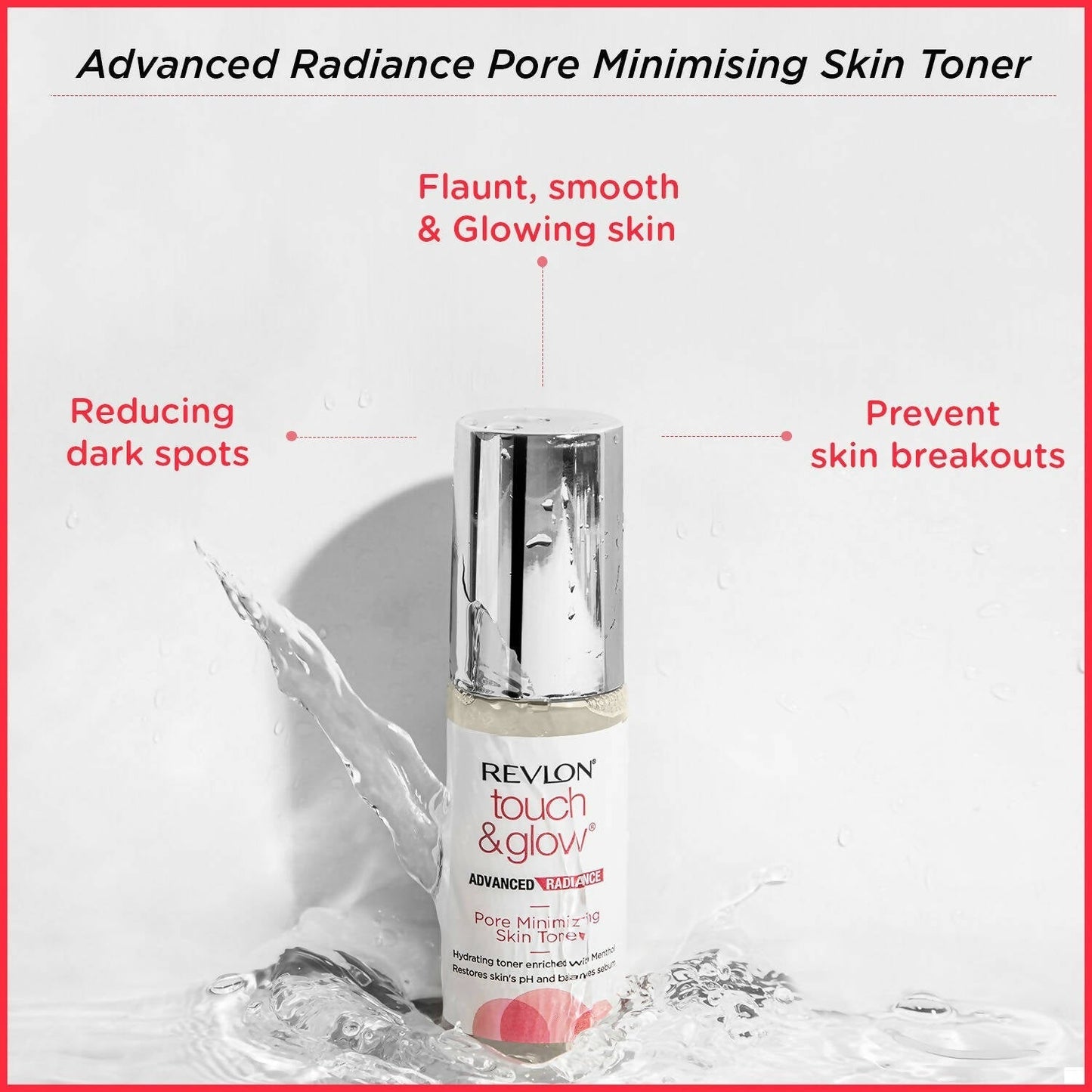 Revlon Touch & Glow Advanced Radiance Pore Minimizing Skin Toner