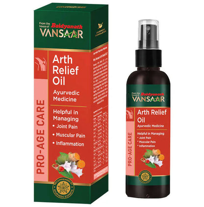 Baidyanath Vansaar Arth Relief Oil TrueCure