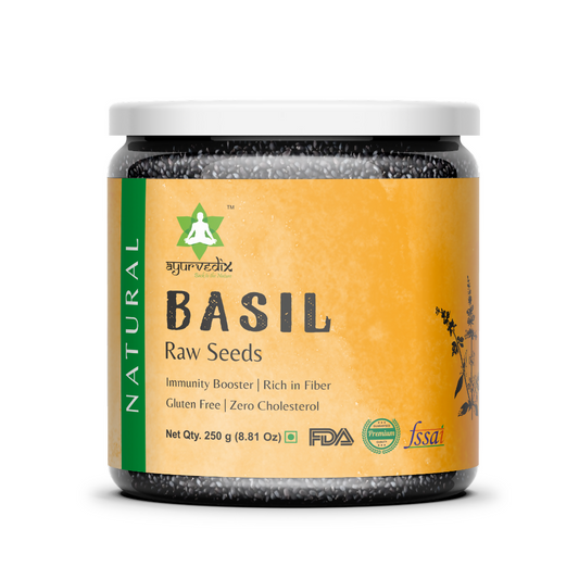 Ayurvedix Nutritious Basil Seeds TrueCure