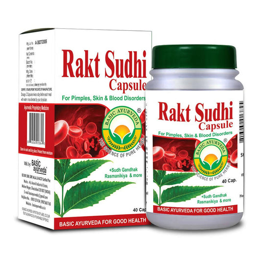 Basic Ayurveda Rakt Sudhi Capsules