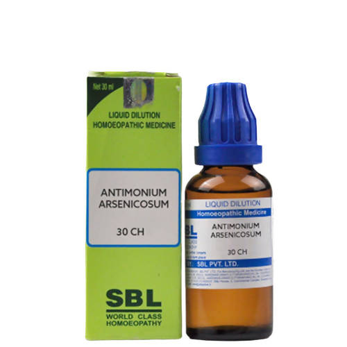 SBL Homeopathy Antimonium Arsenicosum Dilution TrueCure