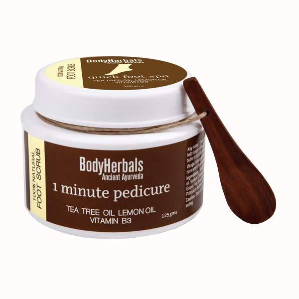 BodyHerbals 1 minute pedicure, Foot Scrub