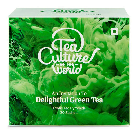 Tea Culture Delightful Green Tea Bags TrueCure