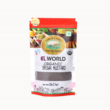 El World Organic Brown Mustard, Australia, Canada 