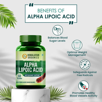 Himalayan Organics Alpha Lipoic Acid Tablets